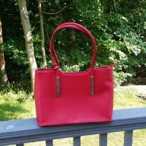 David Jones Leather Handbag